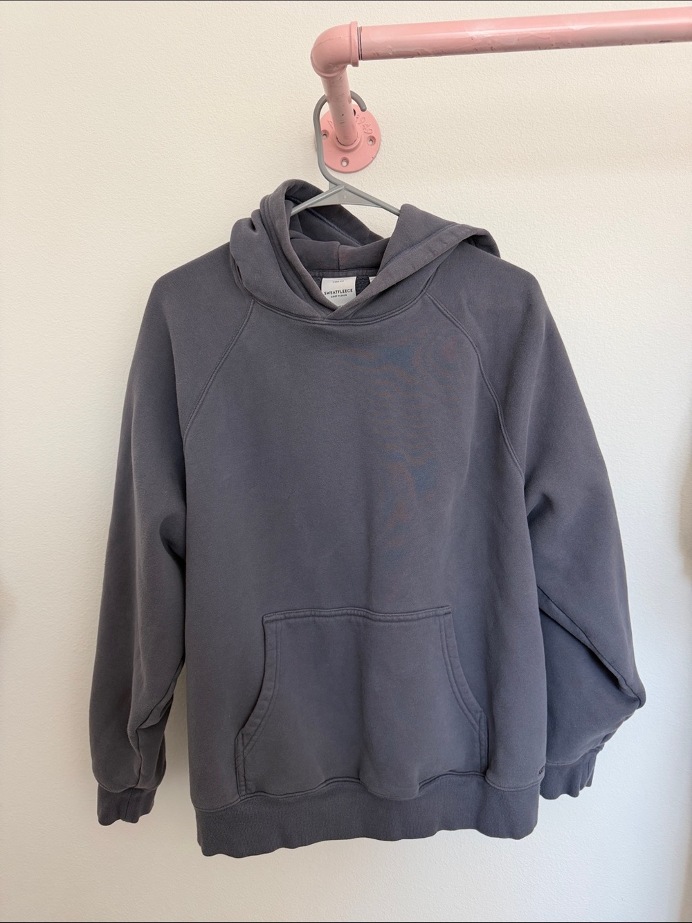 Aritzia sweat fleece sweatshirt sweatpants set